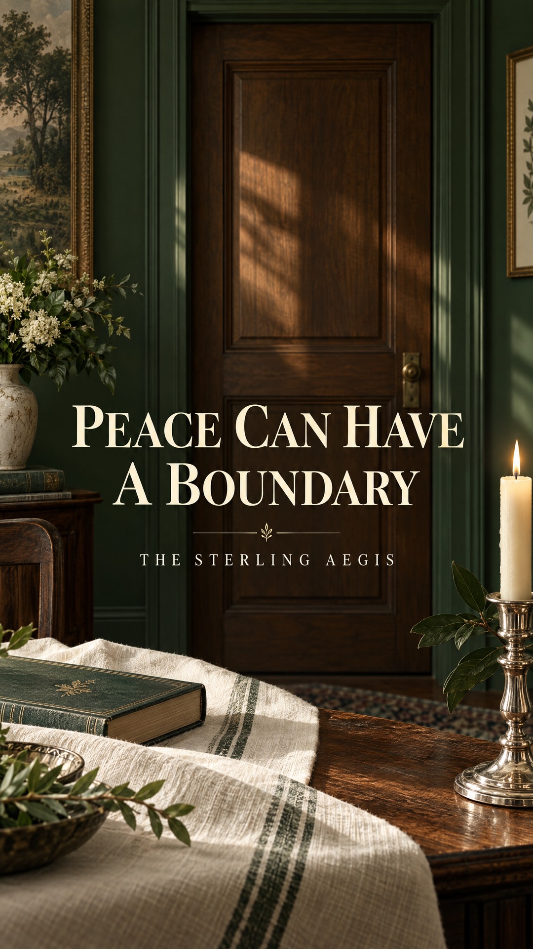 Peace Can Have a Boundary devotional cover